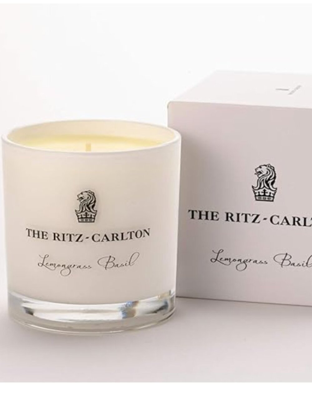 NEW Ritz-Carlton Naples Candle - Notes of Lemongrass and Basil 9 ounce
